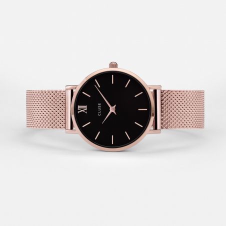 Cluse - Watch CLUSE - Midnight Mesh rose gold / black