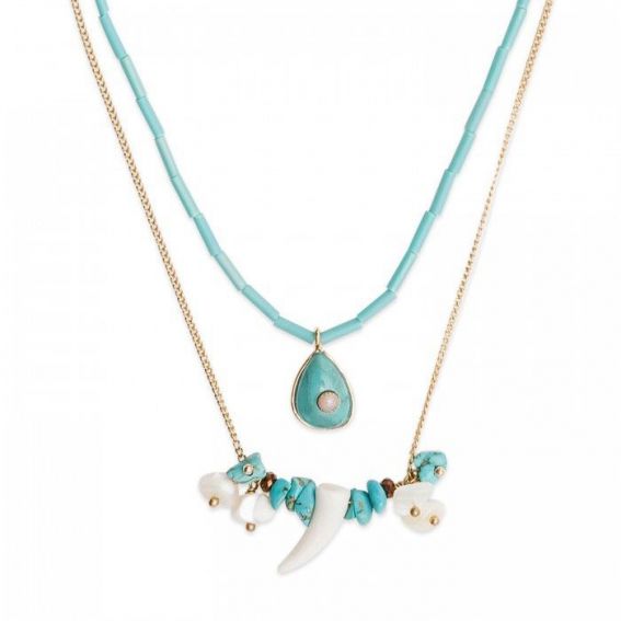 Hipanema - Tilos turquoise necklace