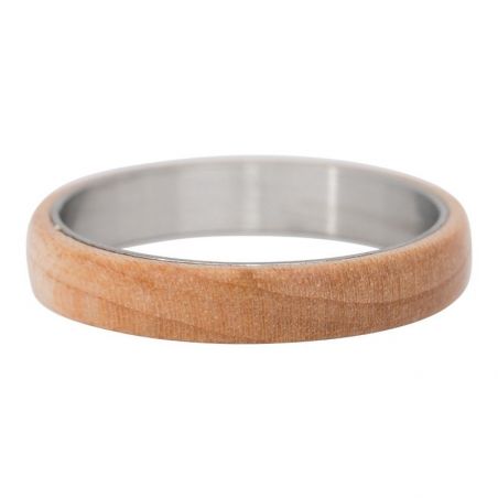 Anneau iXXXi bois brun clair - Anneau couvrant marque de bijoux iXXXi
