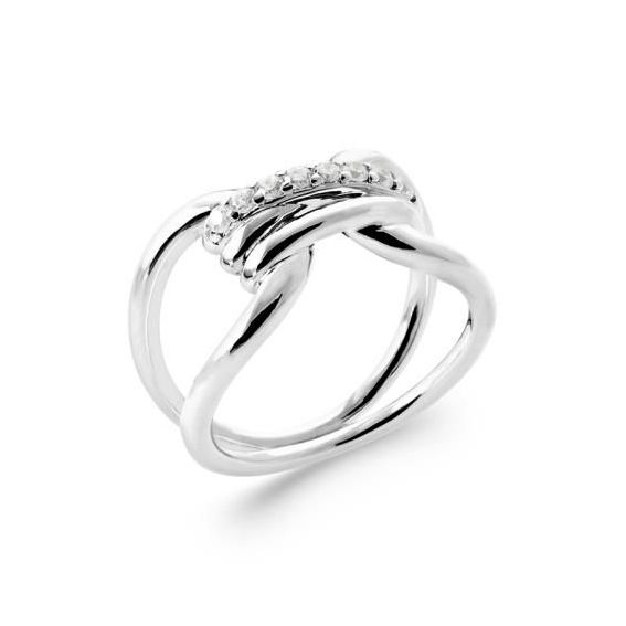 Bague argent 925 rhodie oz