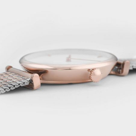 Cluse - Watch CLUSE - Triumph Rose Gold bicolour mesh