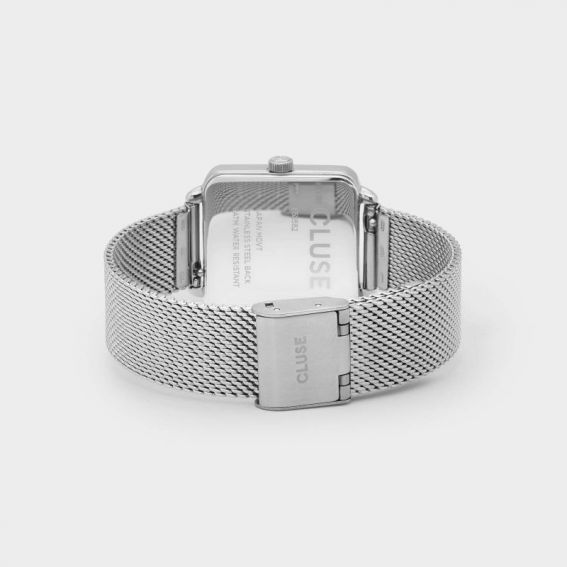 Cluse - Watch CLUSE - The Tetragon mesh silver / white