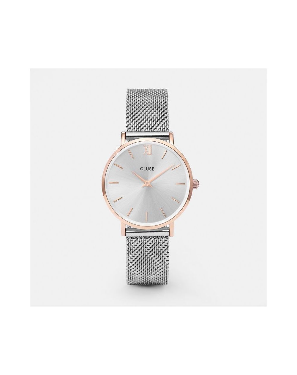 Cluse - Watch CLUSE - Midnight Mesh rose gold / silver