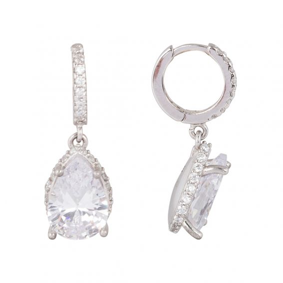 Druppel oorbellen met...