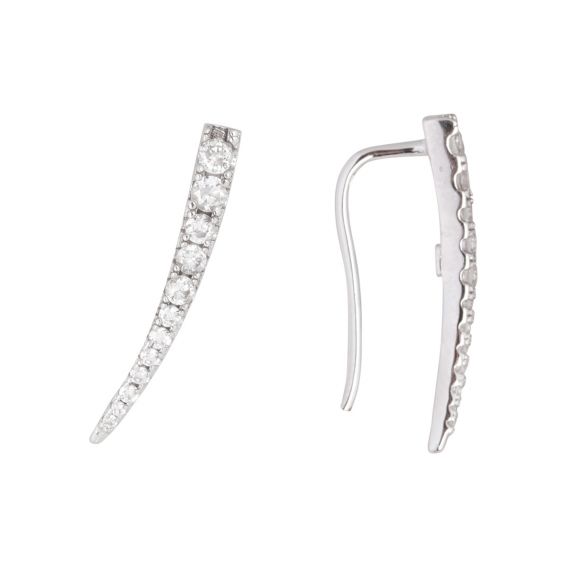 Jeweled point earloops