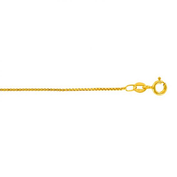 Golden Venetian mesh chain