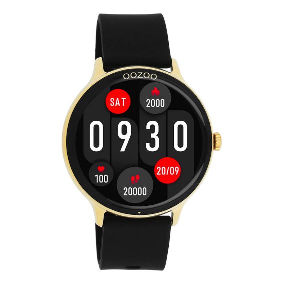 Oozoo Oozoo Q00132 Horloge - Smartwatch (Gold)