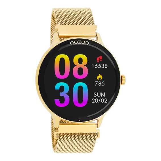 Oozoo Oozoo Q00136 Watch - Smartwatch (Gold)