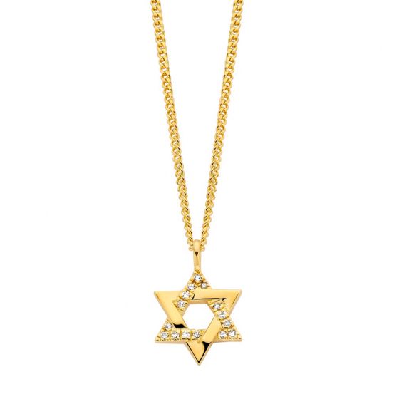 Diamanti Per Tutti David Star necklace - 15 diamonds