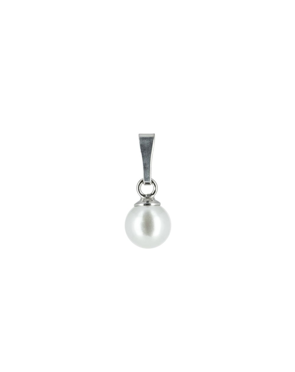 Bijou en argent - White pearl