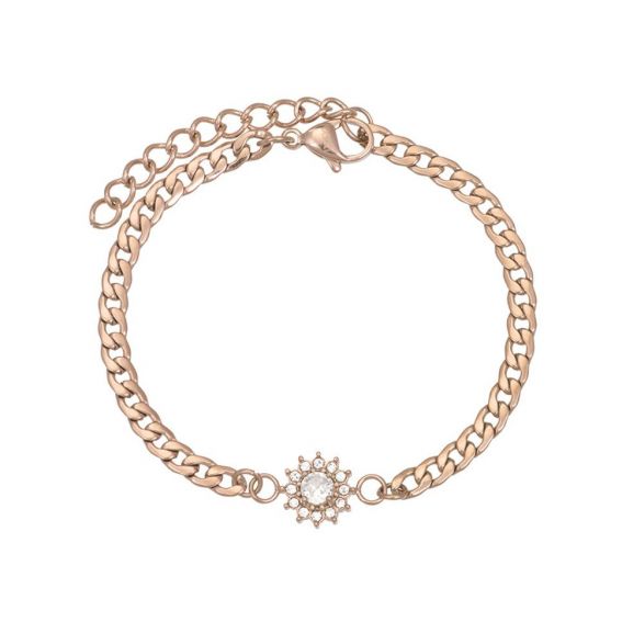 Small Lucia pink bracelet
