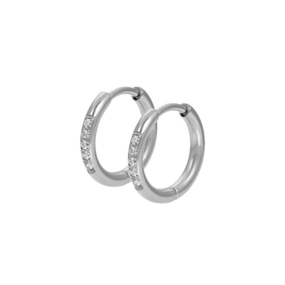 iXXXi Silver hoop earrings