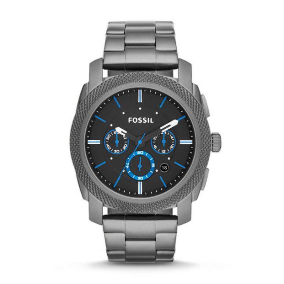 Fossil - Watch Machine Stainless Steel Chronograph - Charcoal