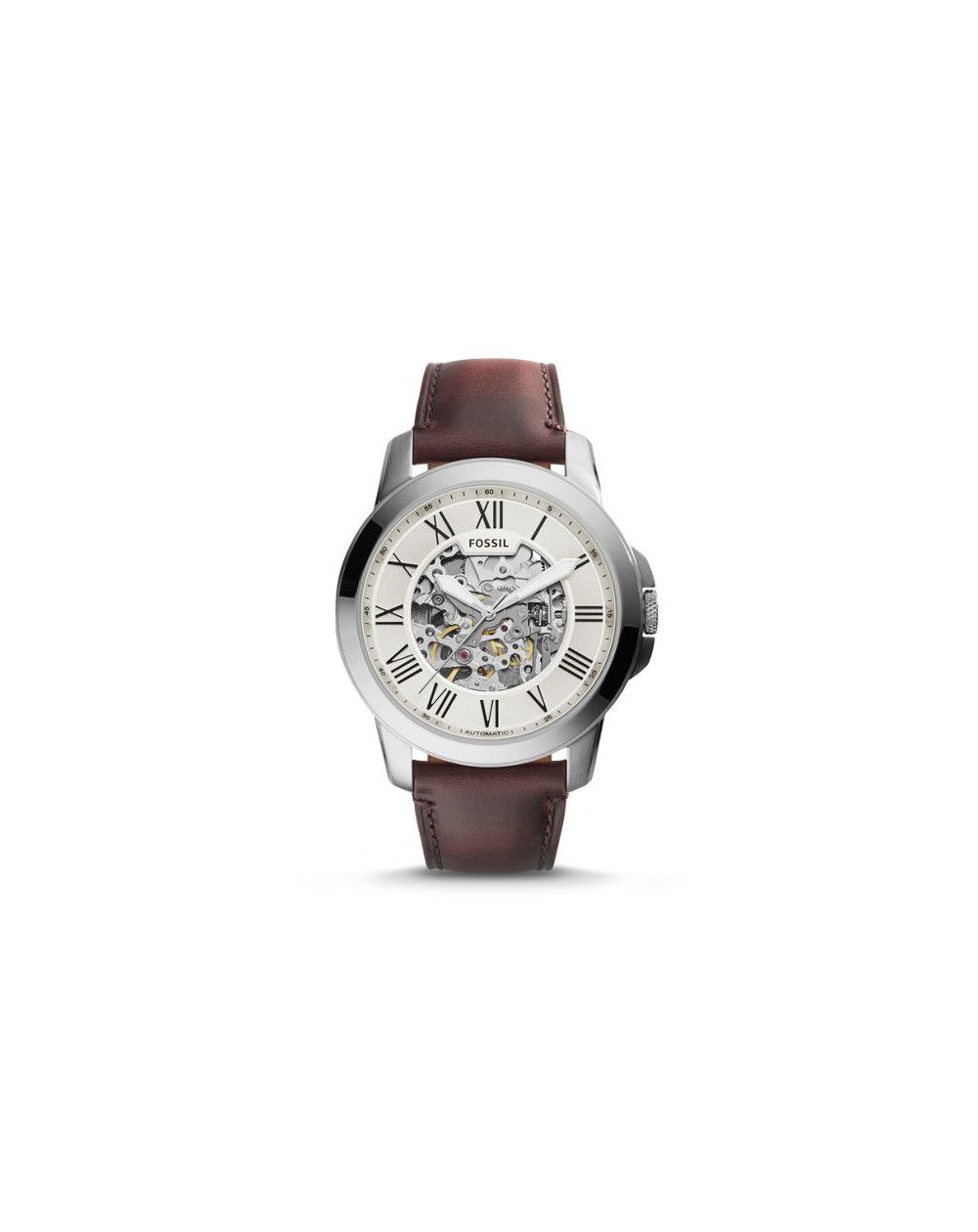 Fossil - Grant Show automatic brown leather