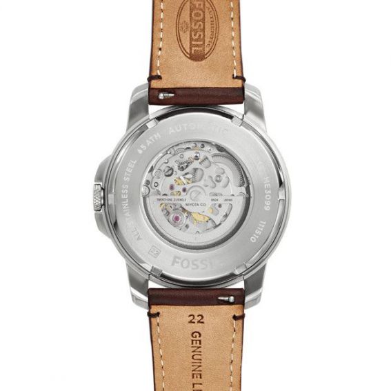 Fossil - Grant Show automatic brown leather