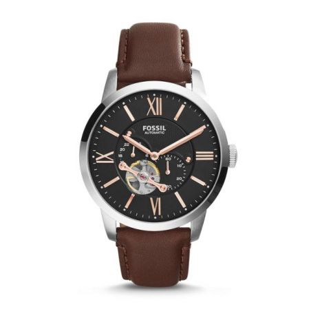Fossil - Automatic Watch Leather Townsman - Brown