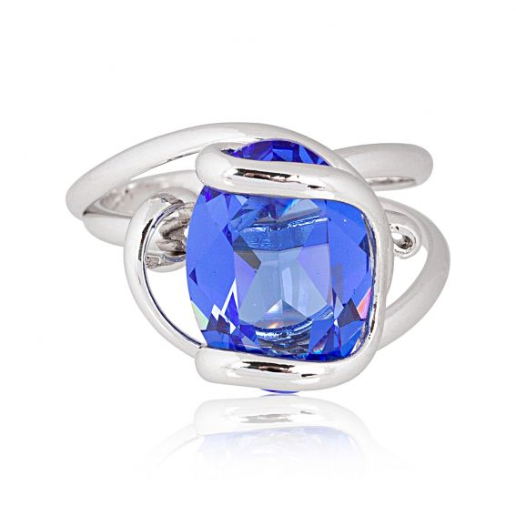 Andrea Marazzini Marazzini Swarovski Crystal Mini Sapphire Ring