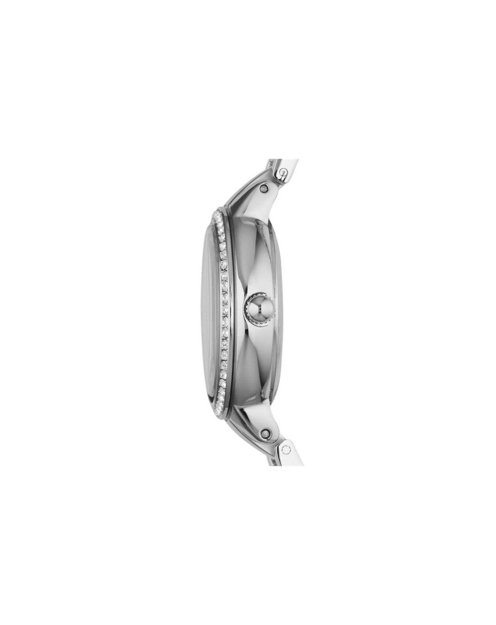Montre Virginia à trois aiguilles en acier inoxydable - Montre Fossil pour femme