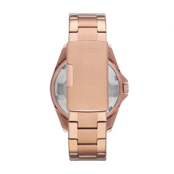 Fossil - Riley multifunction Stainless Steel Watch - Rose Gold