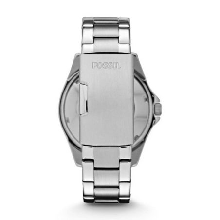 Montre Riley multifonction en acier inoxydable - Montre Fossil pour femme