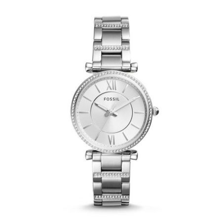 Fossil - Watch Carlie three stainless steel needles