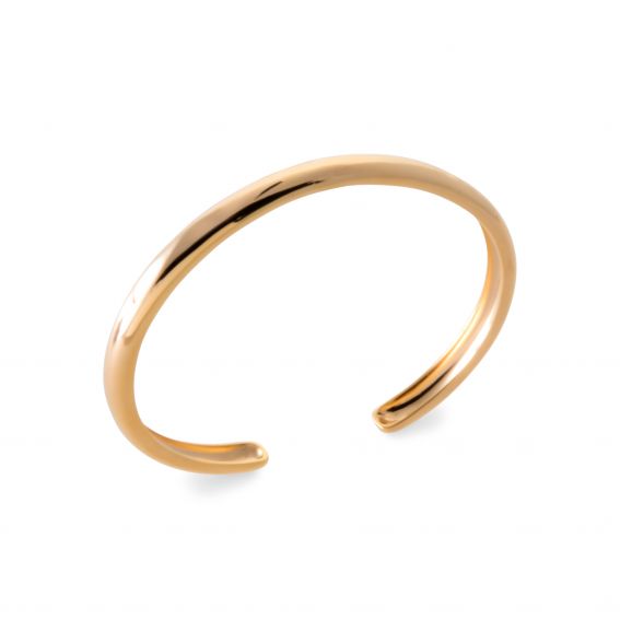 5mm smooth open bangle 18k...