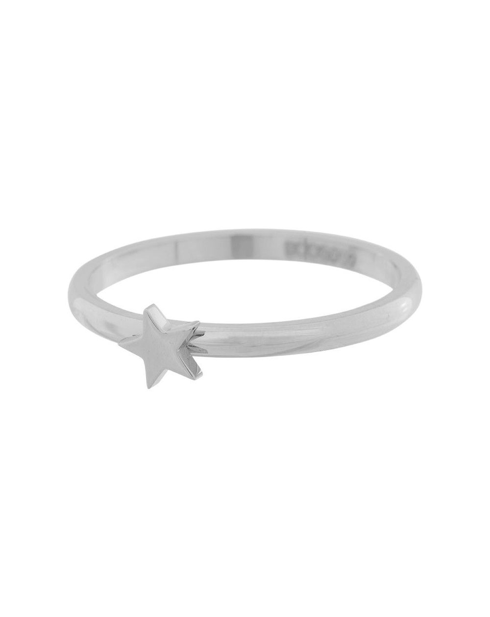 Anneau symbole étoile iXXXi argenté