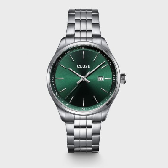 Cluse CLUSE watch - Anthéor green silver