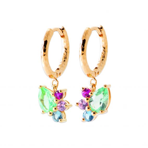 Bijou argent/plaqué or Majorelle Créolz juwelen in 18k verguld goud