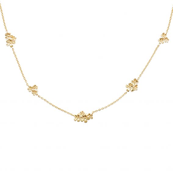 Bijou argent/plaqué or copy of 18k gold plated butterfly necklace