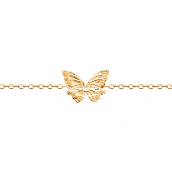 18k gold plated butterfly...