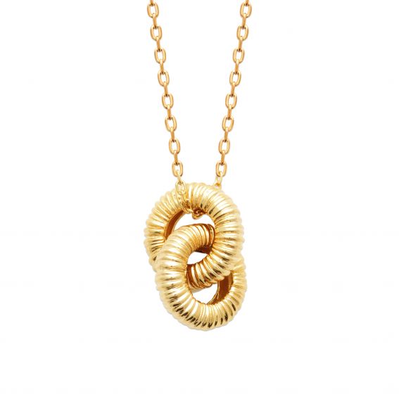 18k gold-plated Manon necklace