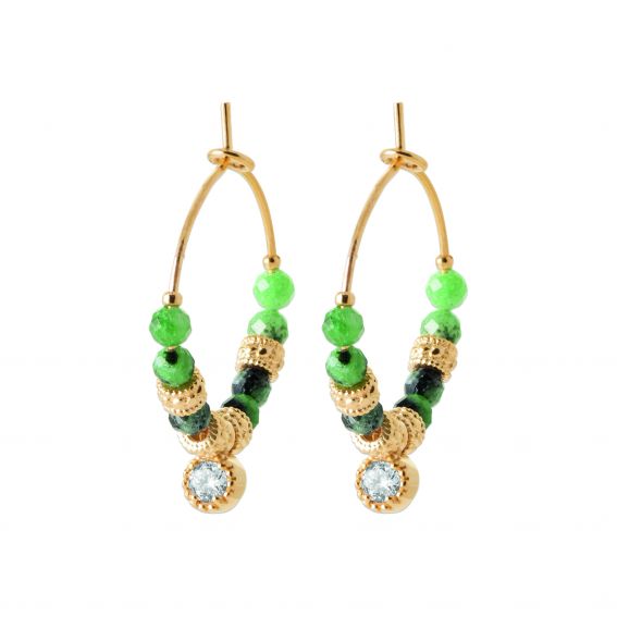 Tia-oorringen in 18k...