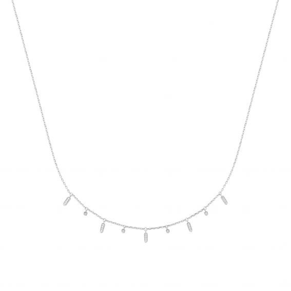 Bijou argent/plaqué or Isis necklace in 925 silver