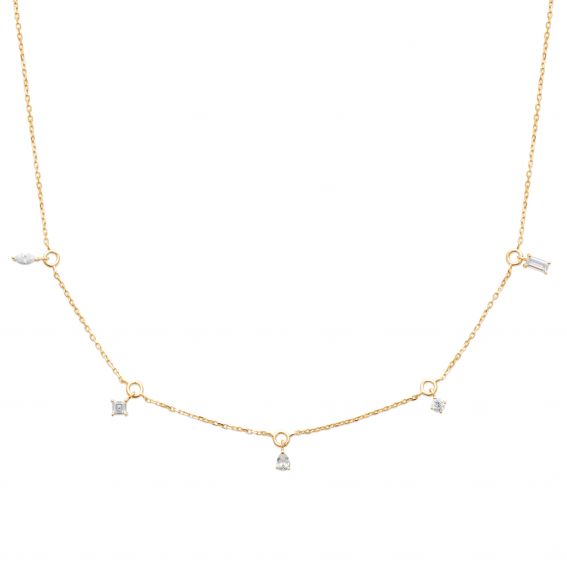 18k vergulde Esmée ketting