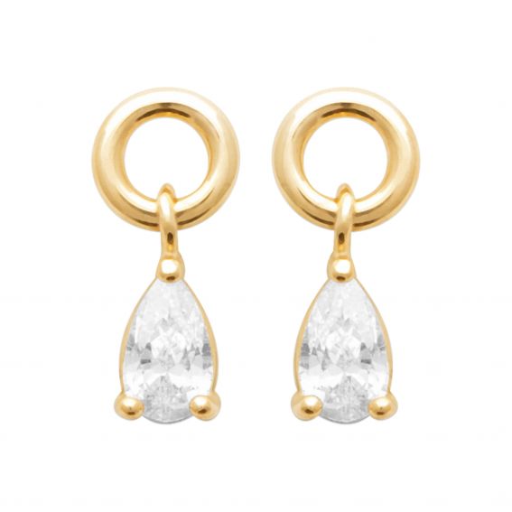 Perceuse Esmée plaqué or 18k