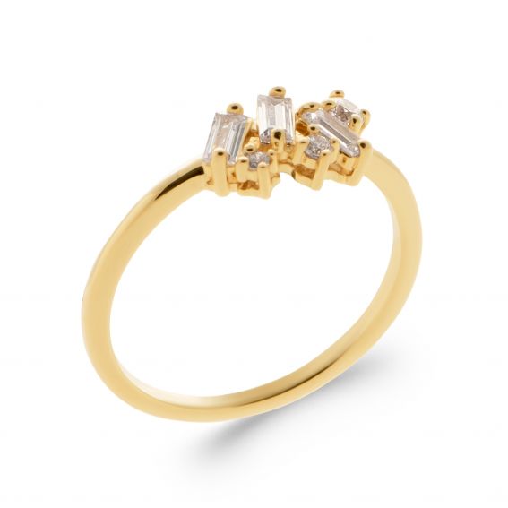 Selena ring 18k plated