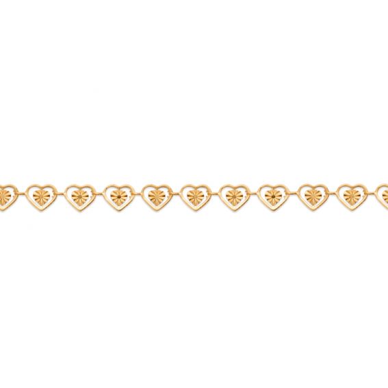 Bijou argent/plaqué or 18k gold plated Jeanne bracelet