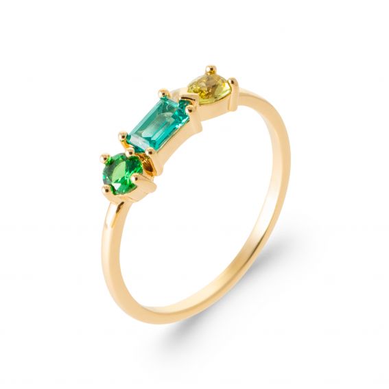 Bague Ilhona empierré or...