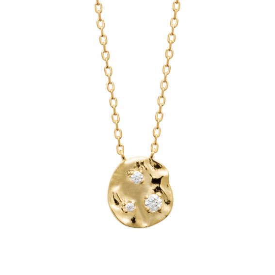 Bijou argent/plaqué or 18k gold plated Sophie necklace