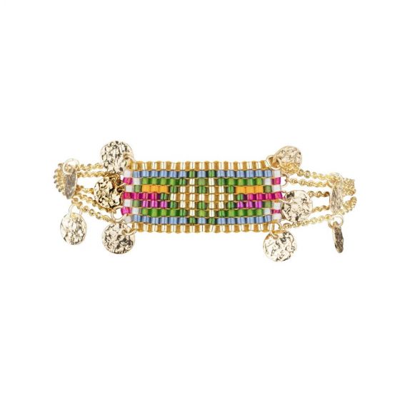 Hipanema Hatchee gold bracelet