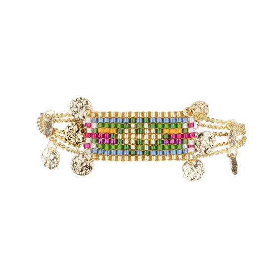Hatchee gold bracelet