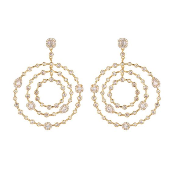 Boucle d'oreille Infinito Gold