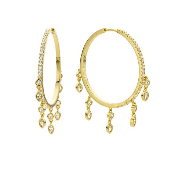 Creole Bolly hoops gold
