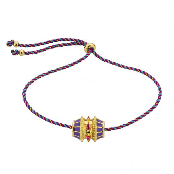 Mya Bay Paarse talismanarmband