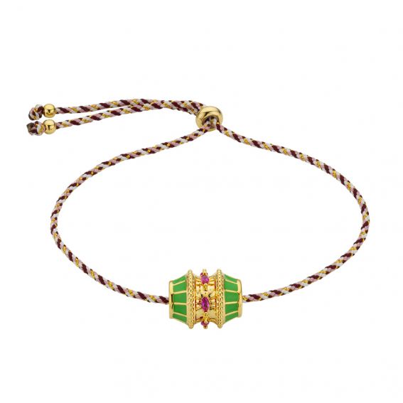 Mya Bay GREEN talisman bracelet