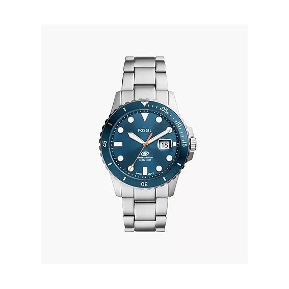 Fossil Blue Dive Three-Hand...
