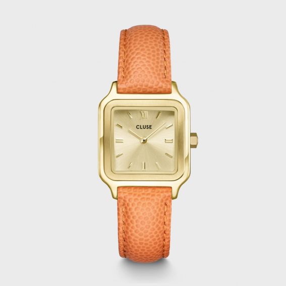 Cluse copy of CLUSE Watch - Gracieuse Orange Gold
