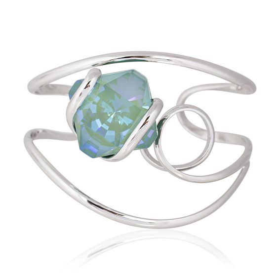 Andrea Marazzini Big Vega Green Delite Swarovski Crystal Bracelet