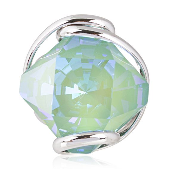Andrea Marazzini Marazzini Swarovski Crystal Big Vega Green Delite Ring